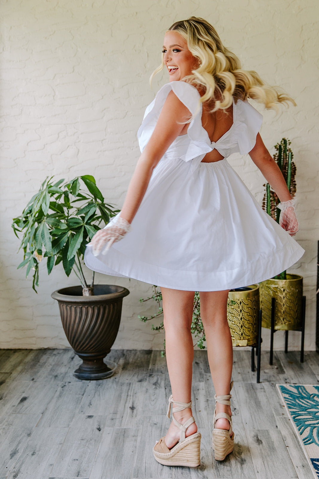 Eloise White Dress