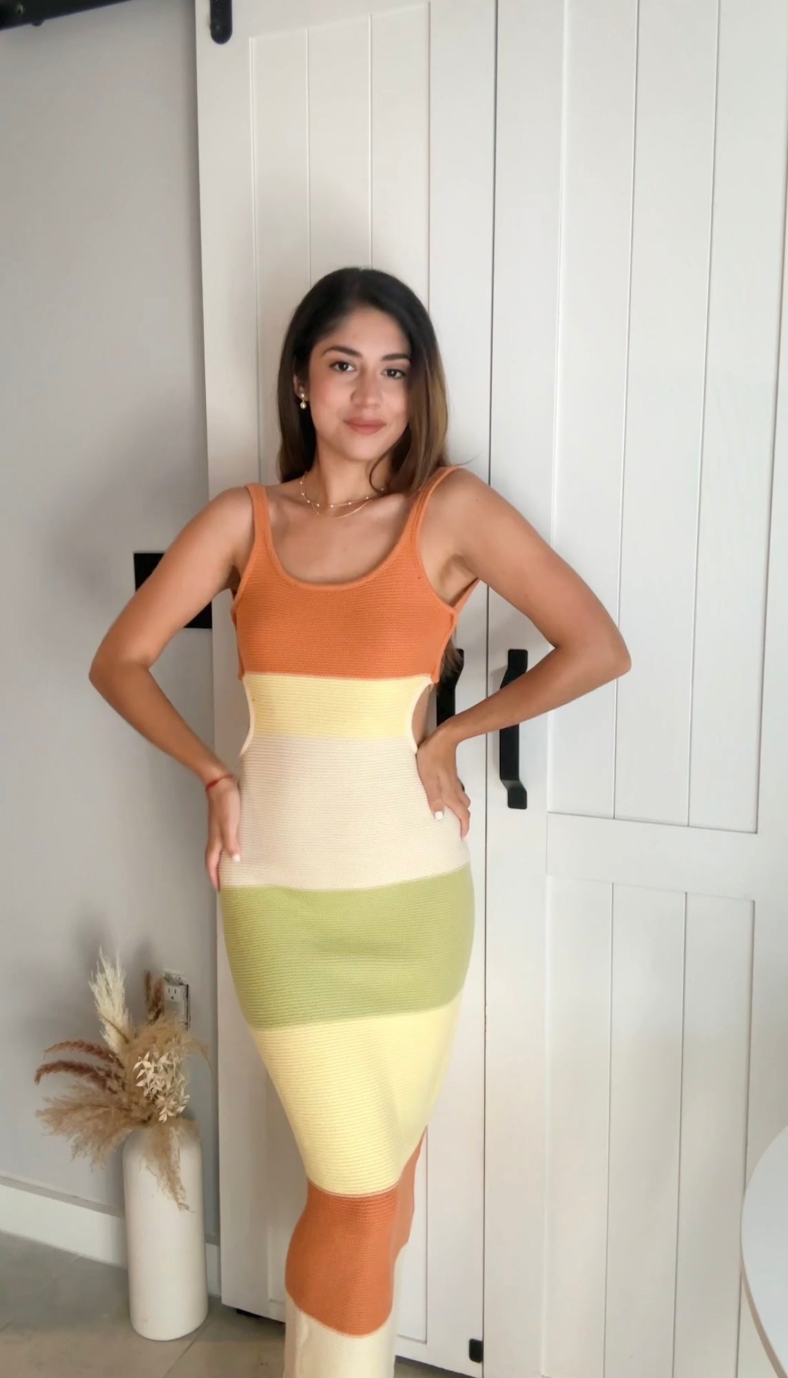 Olivia Multi Color Knit Maxi